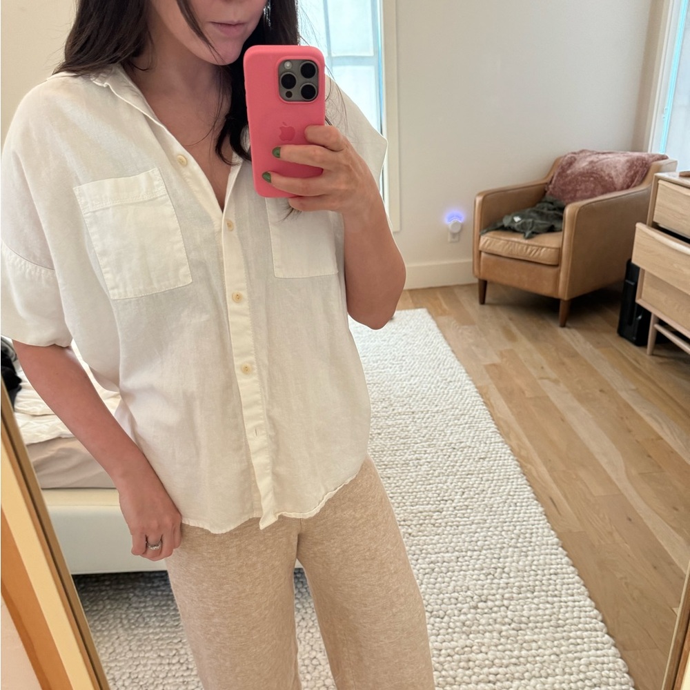 Madewell button up (xs)